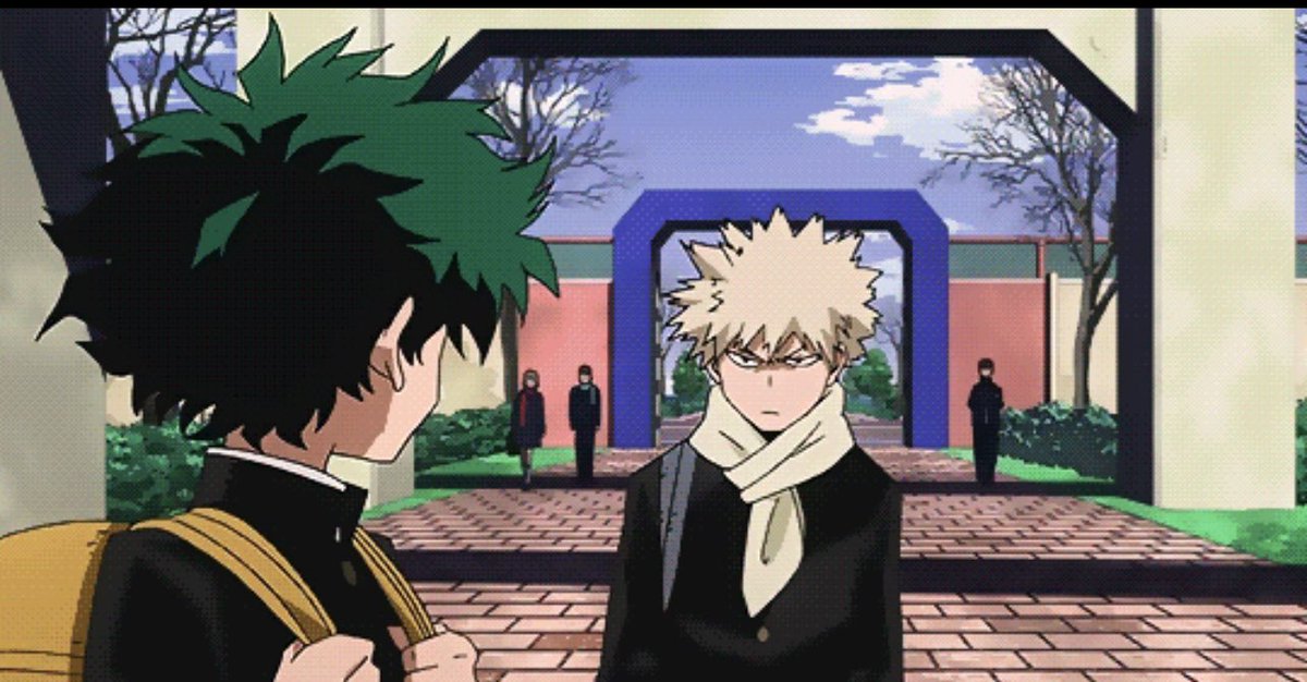 And that trend /never/ stopped, Deku and Katsuki really aren’t on speaking terms in ms which is when Katsuki is at his worst and is vicious with his interactions