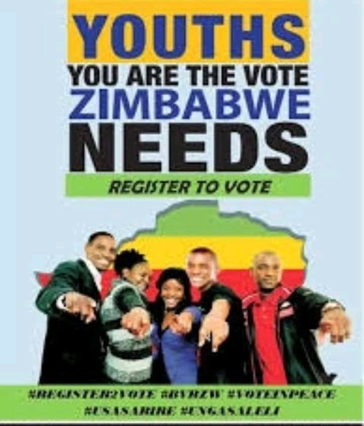 @FungaiChiposi @DMwonzora @nelsonchamisa @NewsDayZimbabwe @DailyNewsZim @xandatoto @Mavhure @lilomatic @Mr_Okays @Vimbisay1 @MacBelts Let's all register to vote and finish with this debate