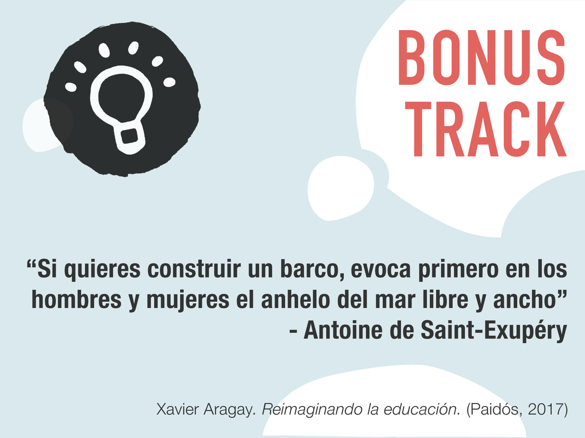 "Antes de ponernos a transformar la escuela o la universidad, hay que inspirar los corazones de toda la comunidad educativa "

"Reimaginando la #educación" <a href="/EdicionesPaidos/">Ediciones Paidós</a> 
ow.ly/qrsE50Degk1 #transformacion #transformacioneducativa #innovacion #inspiracion