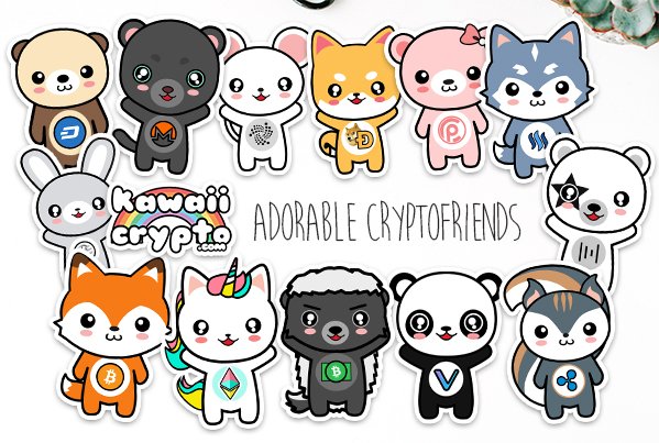 kawaii_crypto's tweet image. @garyvee I saw your interview where you are interested in projects with character creation. I created #kawaiicrypto friends to help bring #cryptocurrencies mainstream! Would love to know what you think! #bitcoin #eth #nft #blockchain