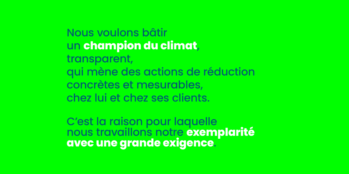 Celui d’aider à bâtir un monde où les hommes et les femmes prennent plaisir à s’engager vers la sobriété, et souhaitent investir pour préserver notre avenir.
C’est notre vision du monde d’après. Avec pour chacun un chemin qui lui est propre. Sans jugement.