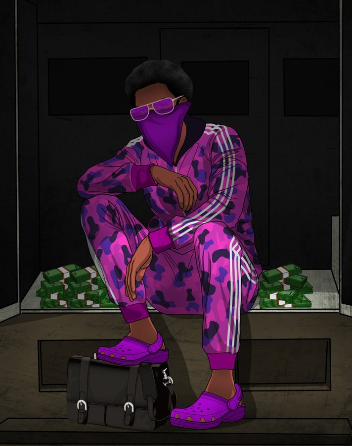 Look at this shit. His characters name is Tyrone and look at him. Look at the fucking artwork and merch he gets commissioned. 1,200 viewers. 12,000 subscribers. Clearly we are a fucking joke.