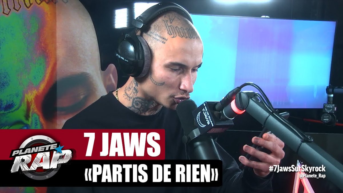 SkyrockFM's tweet photo. 🚨 Hier soir @SeptMachoires a lâché en EXCLU #PartisDeRien (Remix Scred Connexion) dans @Planete_Rap !! 💥

🎥 https://t.co/krYQxLf8am

Et RDV à 20H pour la suite de sa semaine @Planete_Rap !! 🔥#7JawsSurSkyrock https://t.co/JAXFXn6NFN