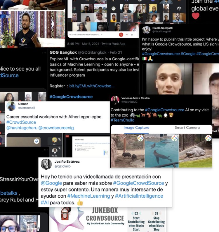 gzlolailo's tweet photo. Muy feliz al ver la Newsletter de #GoogleCrowdsource y ver que aparezco entre tanta gente apasionada de la tecnología, la #InteligenciaArtificial y #MachineLearning #AI @Google 
Happy to see me on the newsletter. We're achieving big things to everyone. #ExploreML https://t.co/VM6LycjG74