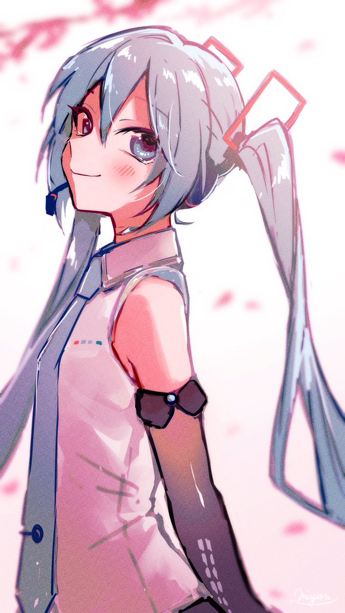 初音ミク 「rkgk 」|miyoru@多忙のイラスト