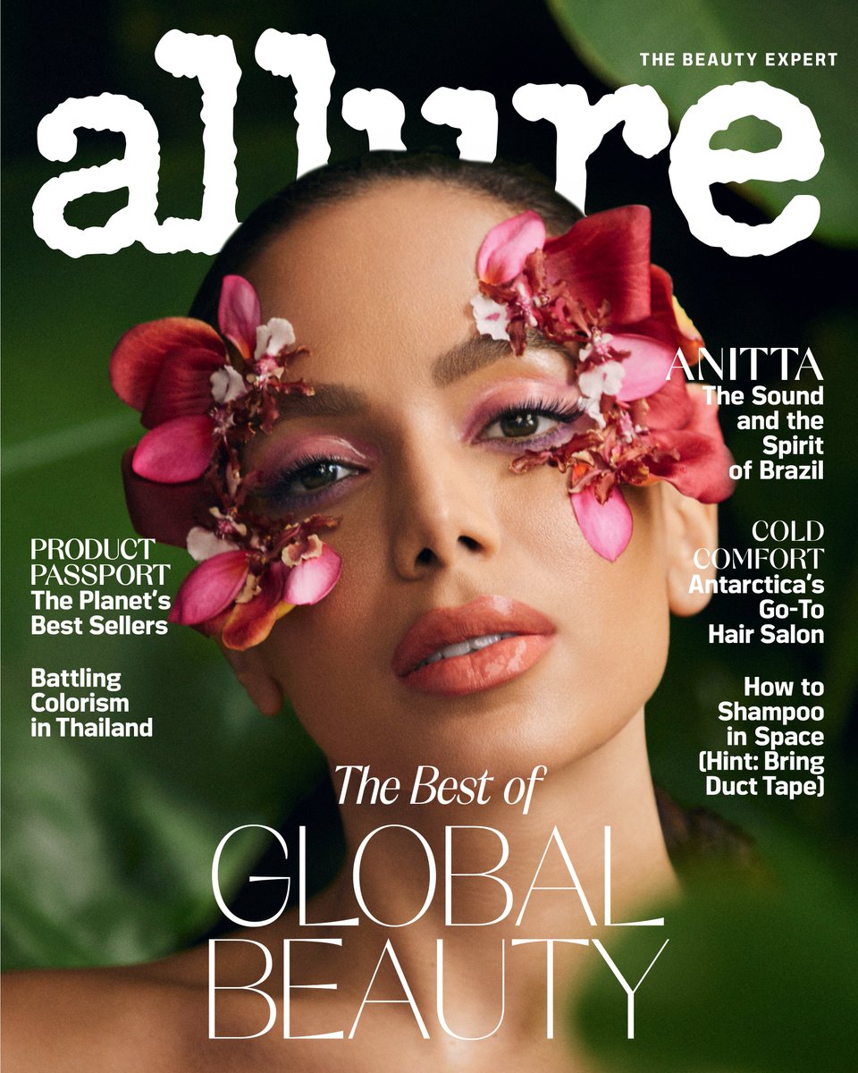 Allure_magazine's tweet photo. This year’s Best of Global Beauty issue features three different cover stars with profiles in five different languages. Each one is among the planet's most exciting musical forces, and gave Allure a window into the culture that inspires their work — and their approach to beauty. https://t.co/Ll7t8M63ur