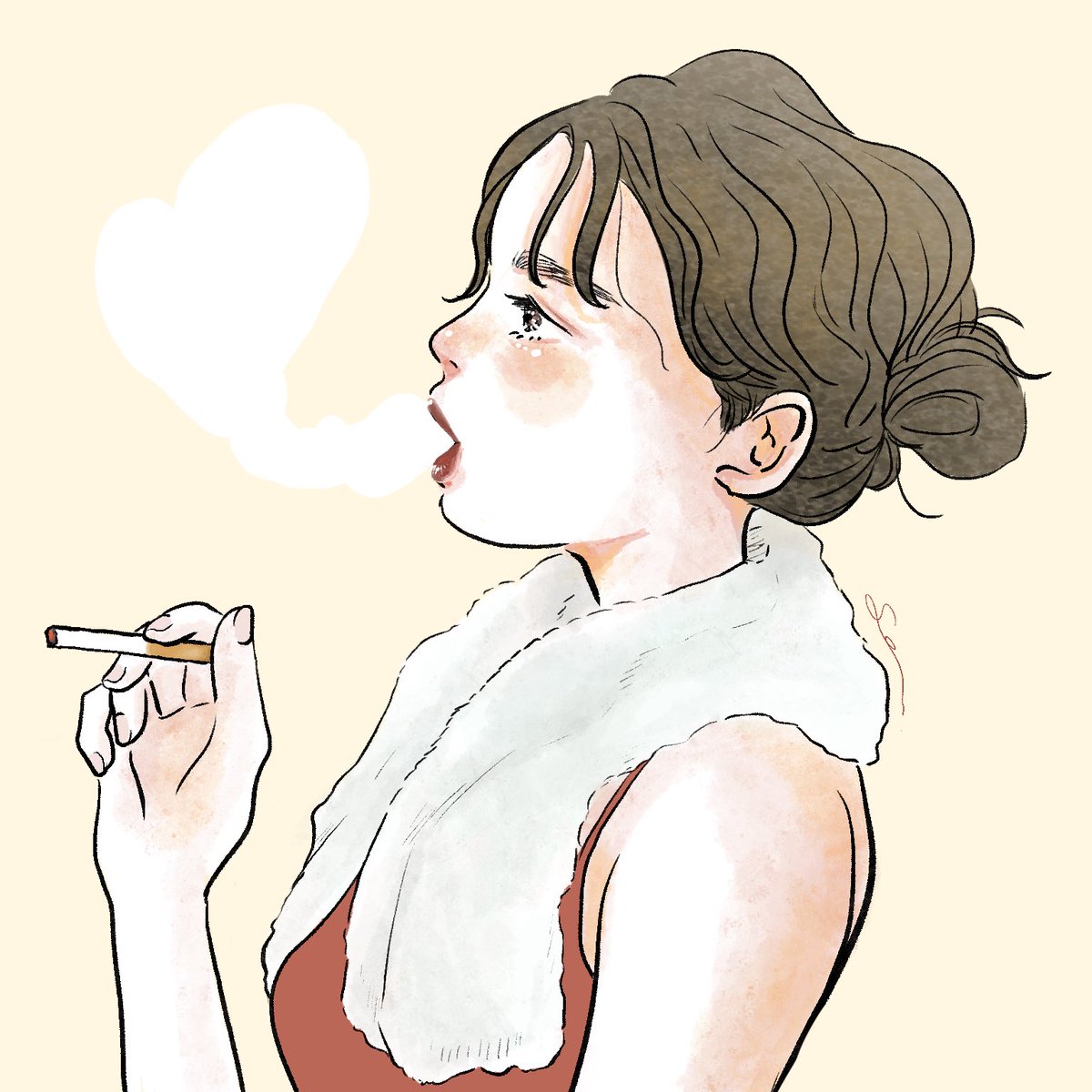 やらなきゃいけないことほっぽって違うことはじめてしまう人なので ちょい愚かな子と 爽 あゆみ イラストレーターのイラスト