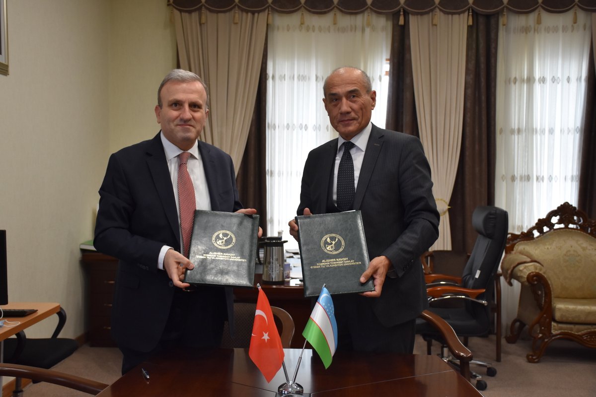 #Турция оказала поддержку вузу Узбекистана v.aa.com.tr/2209983