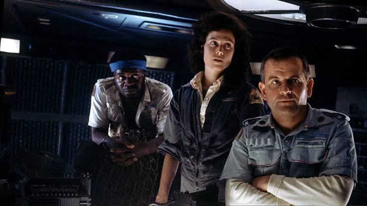 45. Alien (1979).Director: Ridley Scott.Starring: Sigourney Weaver, Yaphet Kotto, Ian Holm, Veronica Cartwright.