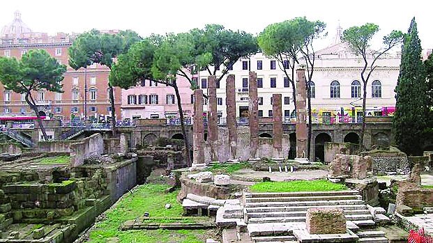 موقع اغتيال يوليوس قيصر في روما يتاح للجمهور سنة 2022 جريدة عمان
