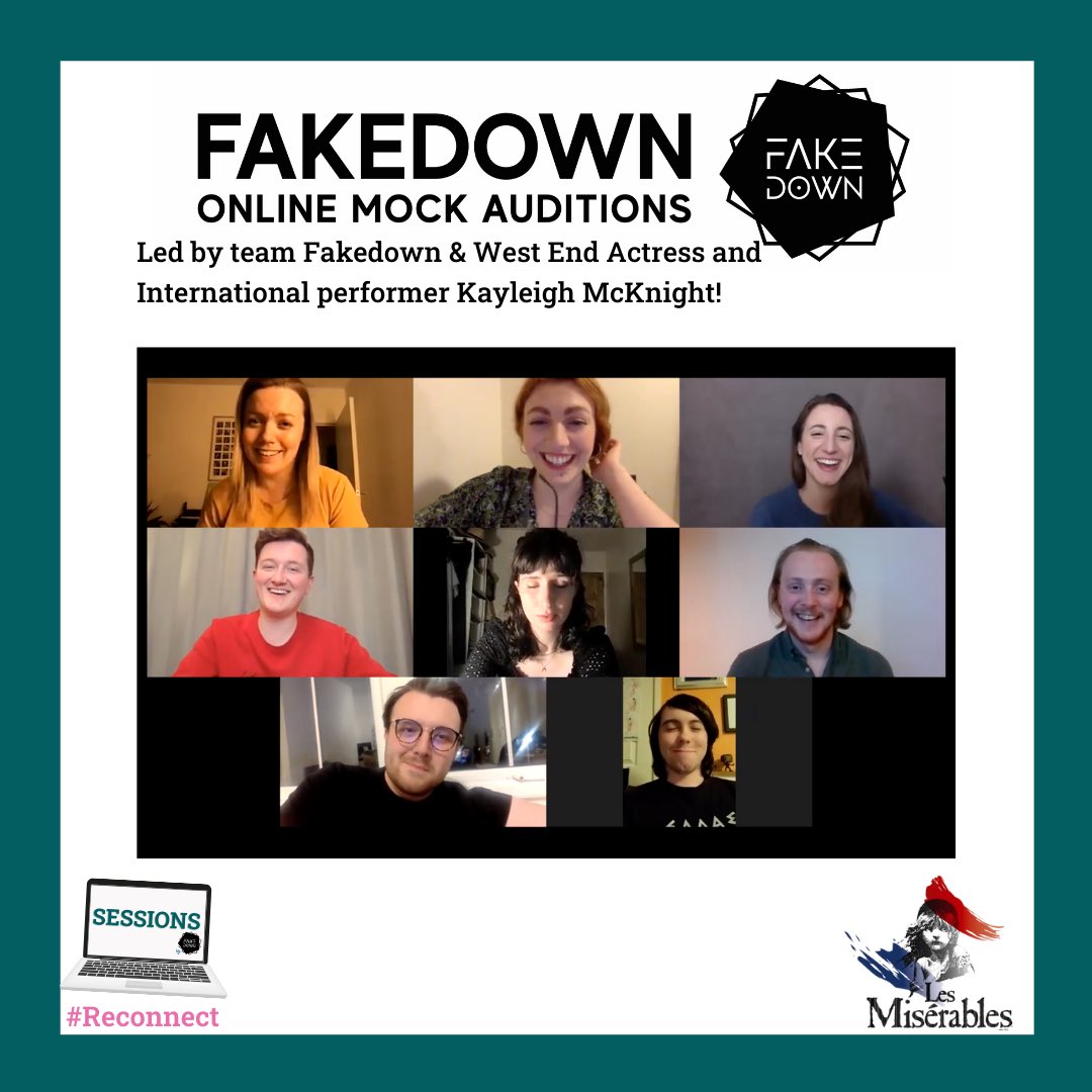FakedownC's tweet image. This week we welcomed @ohhkaeli to run a Session of mock auditions with  us! It was fantastic to watch these wonderful actors perform for us &amp;amp; take on Kayleigh’s direction. In this #Reconnect session we were able to offer feedback to nail online auditioning too.#StayIndustryReady