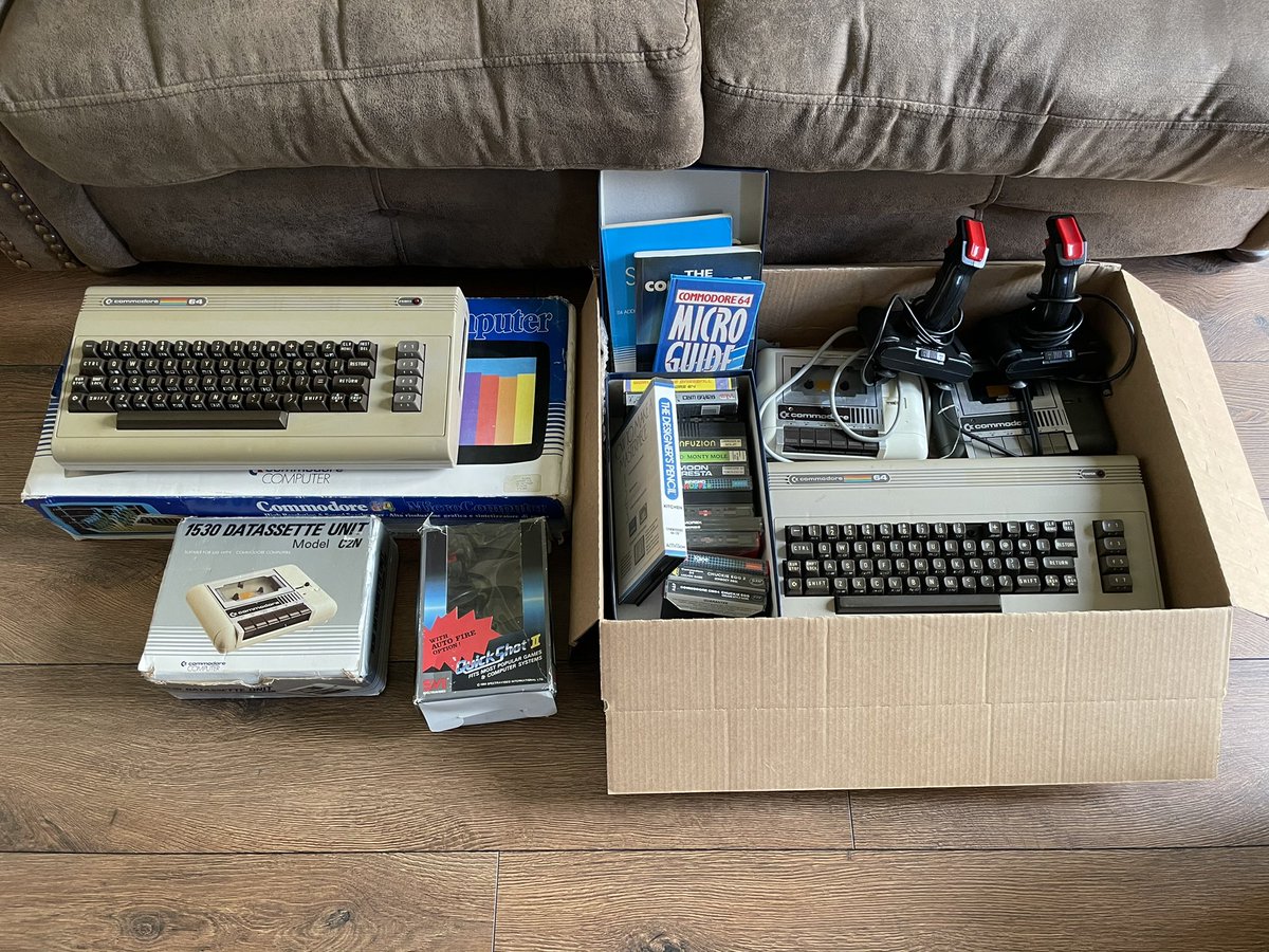 C64’s are likes buses. None for thirty years and then two in a week.