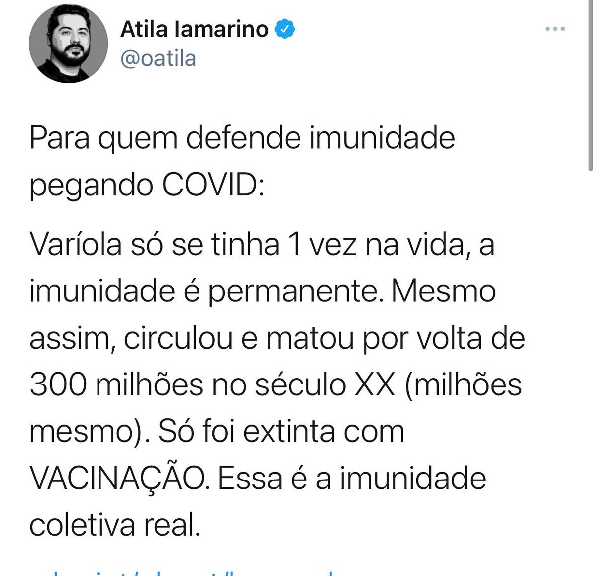 O Brasil ainda tem uma das porcentagens mais baixas de população vacinada, e mais de 1.5 milhão de brasileiros não compareceram para tomar a segunda dose.
Não existe volta do comércio, crescimento econômico, nem desocupação de hospitais sem povo vacinado.
Via @oatila https://t.co/PwJxbUkGLs