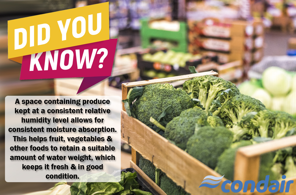 CondairUSACA's tweet image. In produce🥦 applications such as food storage, proper humidification helps to not only keep food fresh &amp;amp; healthy💪, but also at a healthy weight &amp;amp; therefore protected against drying out. 

👉Learn more: ow.ly/Kz5C50EoJLS
#FoodStorage #ProduceStorage #FreshFood #40to60RH