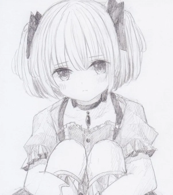 シャーペンで描きました。
魔法少女まどか☆マギカより、鹿目まどかです
#魔法少女まどかマギカ 