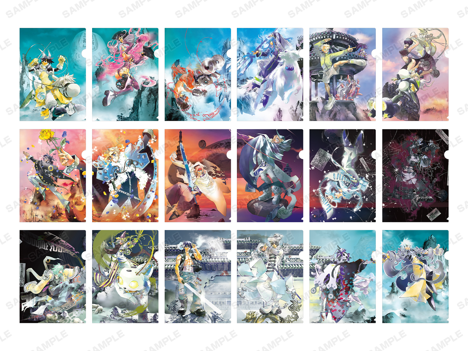 Amnibus アムニバス No Twitter 商品紹介 封神演義 25周年記念 アニメイトフェア 6 12 6 27 イラストクリアファイル 各440円 税込 原作の通常版1 23巻 完全版1 18巻の表紙イラストを使用したクリアファイル 全41種 を対象店舗にて先行販売 アニメイト