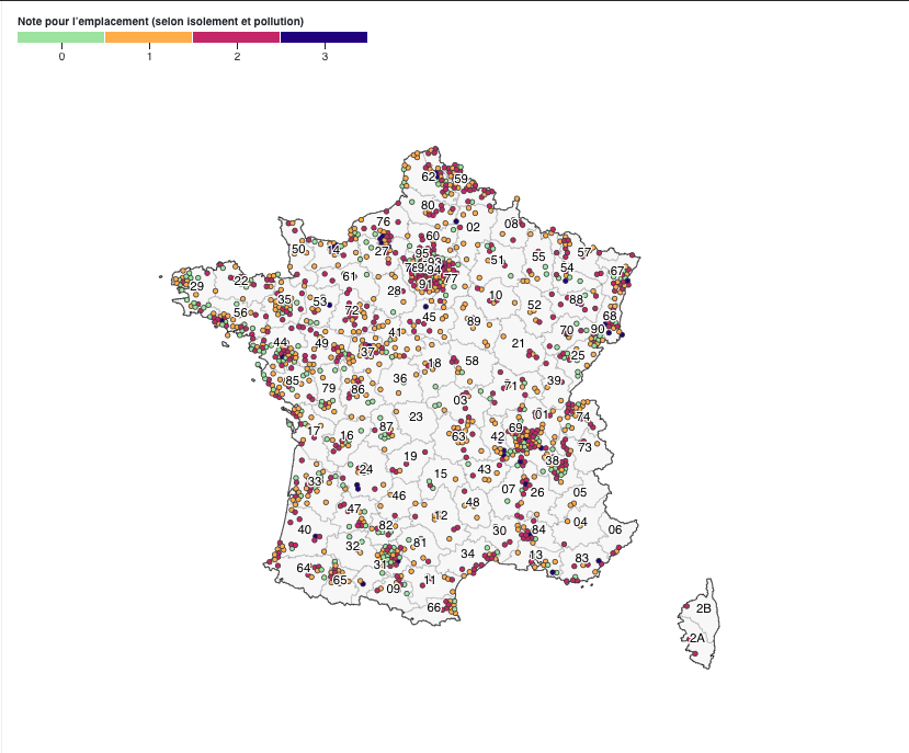 [THREAD]🦔🔥 Aujourd'hui est un grand jour, 566 jours de travail plus tard nous mettons en ligne sur @visionscarto toutes les données de localisation des 'aires d'accueil des gens du voyage' qui dans leur très grande majorité sont reléguées et polluées.⤵️ visionscarto.net/aires-d-accuei…