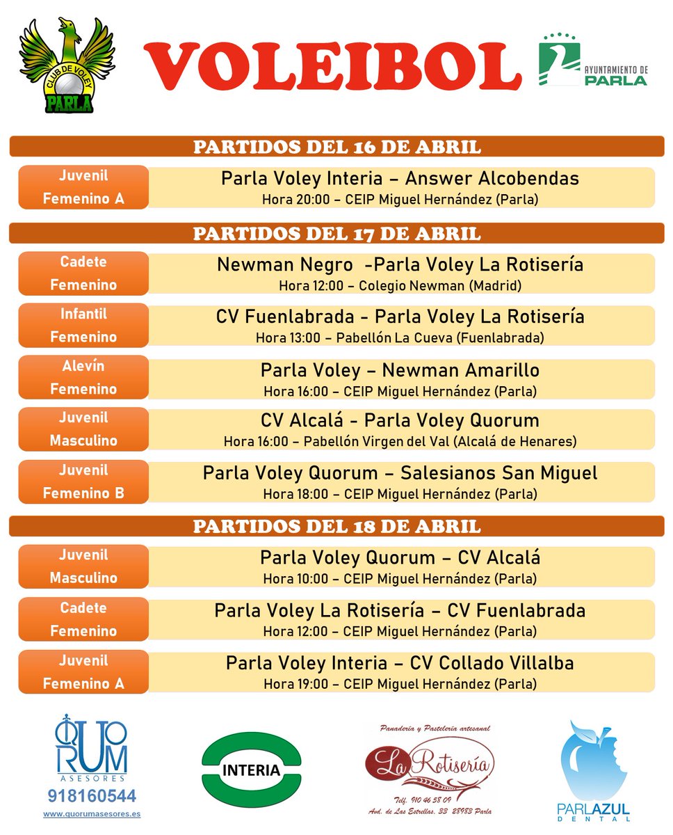 Club Parla Voley tweet media