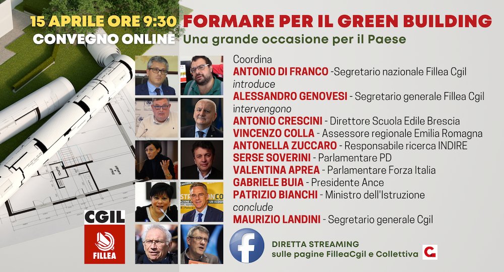 #FormareXGreenBuilding <a href="/alegencgil/">A.Genovesi</a>: il 70% delle imprese edili intervistate da #Fillea crede in un incremento del 30-35% del fatturato ma l'87% teme di non trovare personale specializzato. Segui il #Convegno online youtube.com/watch?v=xMZltS…