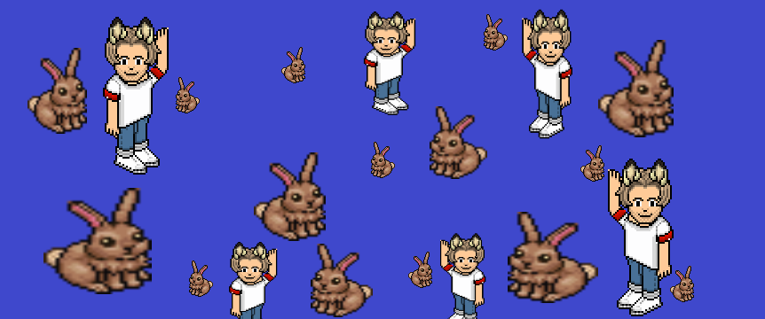 ReeceGamingTV's tweet photo. 🚨Giveaway time!🚨

🐰Want to win yourself a Rare Chilly Bunny?🐰

🐰Follow🐰

🐰Re-tweet🐰

🐰Ends Sunday April 18th🐰

🐰https://t.co/SQez0BFZJS only🐰

🐰#Habbo #Habbo2020🐰 https://t.co/lo6BMwYmwg