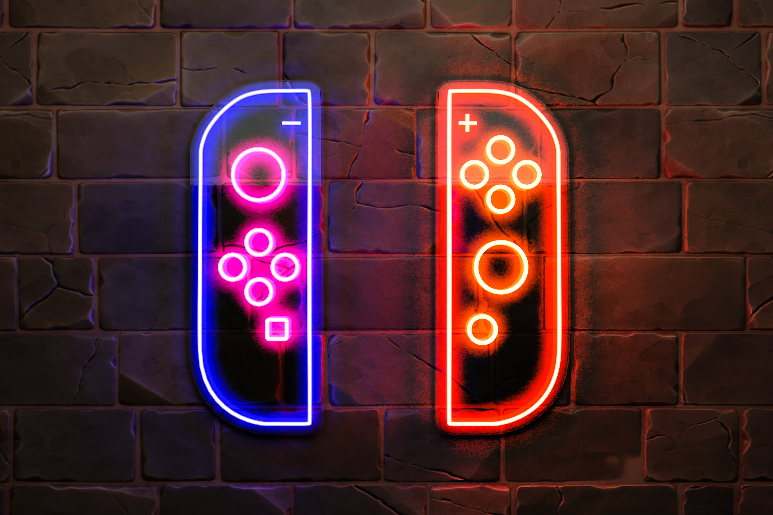 Nintendo light up sign deals