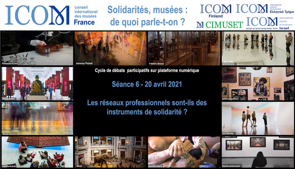 🎉 Cycle Solidarités : les réseaux professionnels sont-ils des instruments de solidarité ? 
📅  Mardi 20 avril à 13h 

Venez échanger avec : <a href="/BrunoMaquart/">Bruno Maquart</a>, <a href="/emmanardi/">Emma Nardi</a>, <a href="/KirsiPulkkinen/">Kirsi Pulkkinen</a>, <a href="/ServellonSergio/">Sergio Servellon</a> et <a href="/evhaeseb/">EmilieVanhaesebrouck</a> 

💻Lien vers le programme et la séance : bit.ly/3mQvYPu