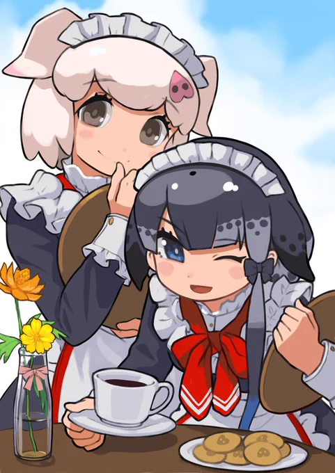 #見た人もなにか無言で2人組をあげる 