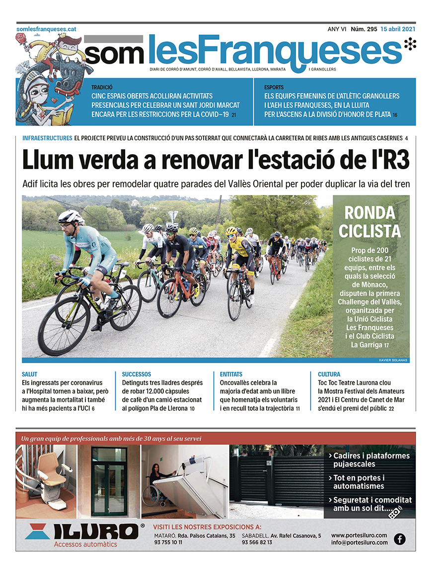 Bon dia! Aquí teniu l'edició d'aquesta setmana del #SomlesFranqueses, amb informació de la primera edició del Challenge del Vallès i de la celebració de #SantJordi al municipi, entre d'altres! bit.ly/2Qriayq