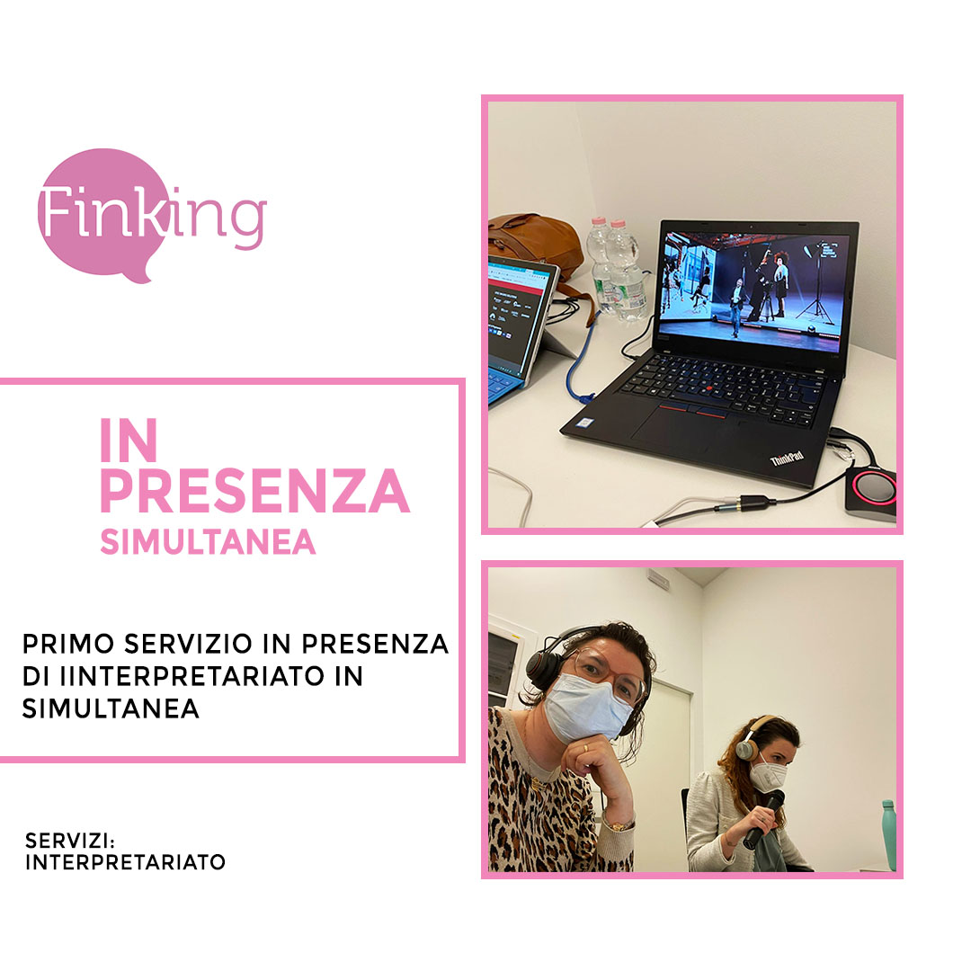 elenafinking's tweet image. Eccoci qui ieri con il primo servizio in simultanea dal vivo!  🥳Ritornare è stata comunque un'emozione!😍Non vediamo l'ora che tutto ritorni alla normalità, e voi? 🙏🏻

#interpretariato #finking #translate #traduzioni #speranza #covidlife
