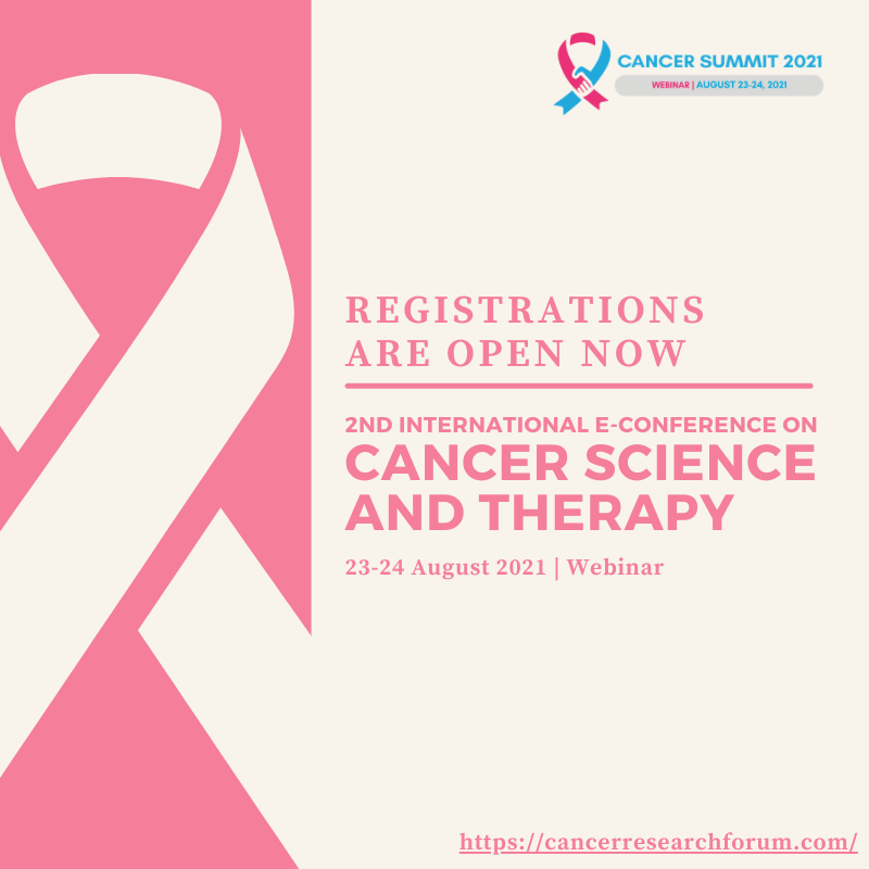 Cancer_Event's tweet image. Grab the opportunity to participate in the Cancer Science and Therapy Webinar held on August 23-24, 2021
Website: cancerresearchforum.com
#oncology #CancerResearch #medicaloncology #clinicaloncology #breastcancer #breastcancerfree