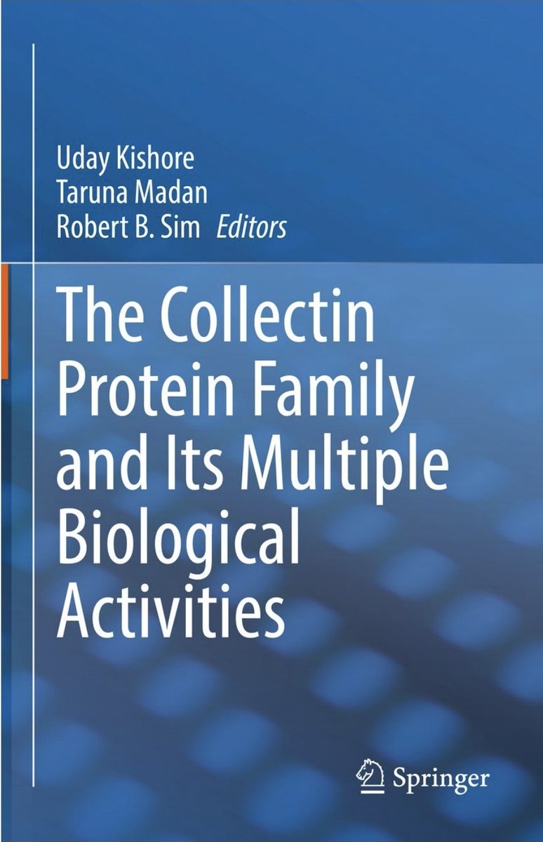 The first comprehensive book on the collectin protein family has been published. See how collectins and associated serine proteases
(MASPs) shape the innate immune response, and find out their integral role in human health and disease.
springer.com/gp/book/978303…
#complementsystem