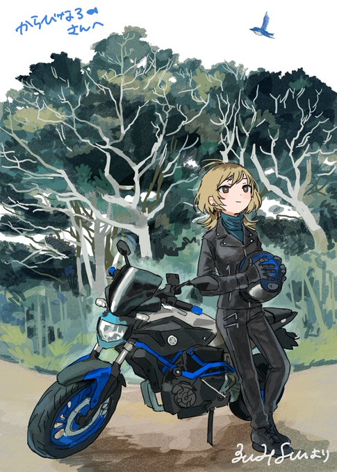 「biker clothes」 illustration images(Latest｜RT&Fav:50)