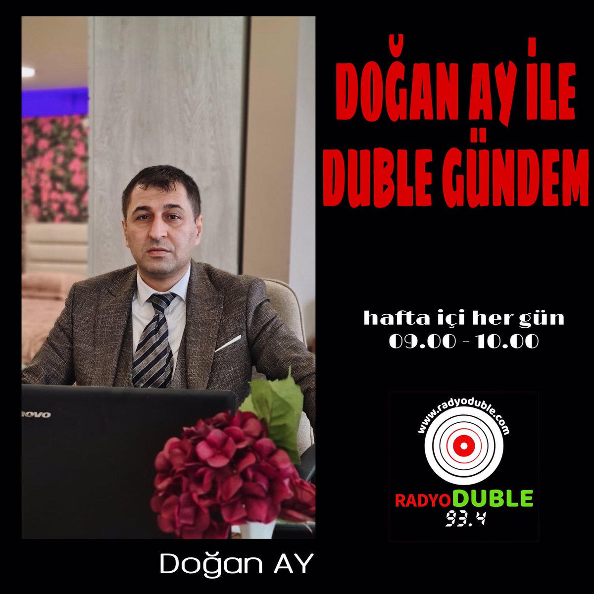 Doğan Ay ile Duble Gündem hafta içi her gün sizlerle ! #radyo #radyoduble #müziğindublesi #karadenizmüziği  #istanbul #frekans #gündem #doğanay