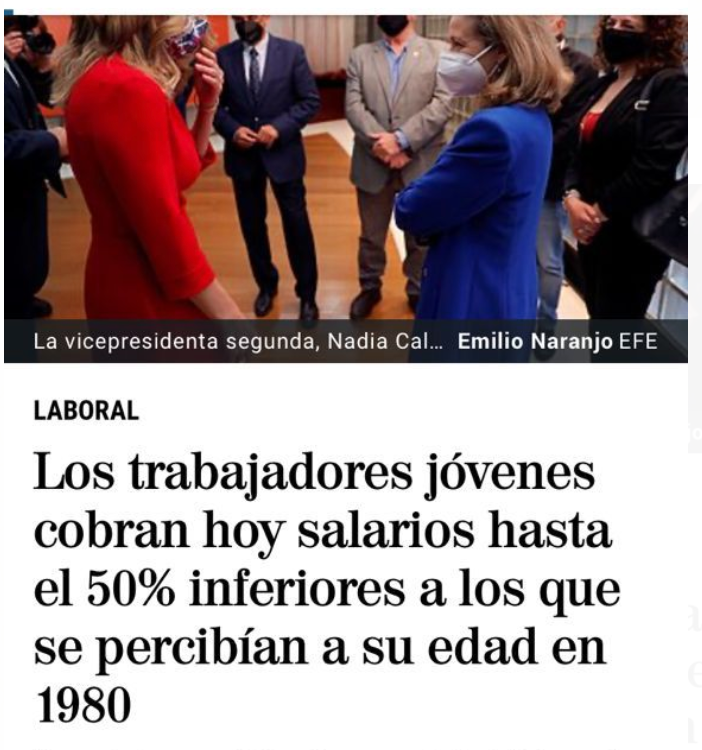 mariasalle19's tweet photo. ¿La generación más preparada? Si, más preparada para vivir de crisis en crisis. Nos prepararon para normalizar la precariedad laboral 🙃 #SeguimosSinFuturo https://t.co/8CNOdUE7Wg