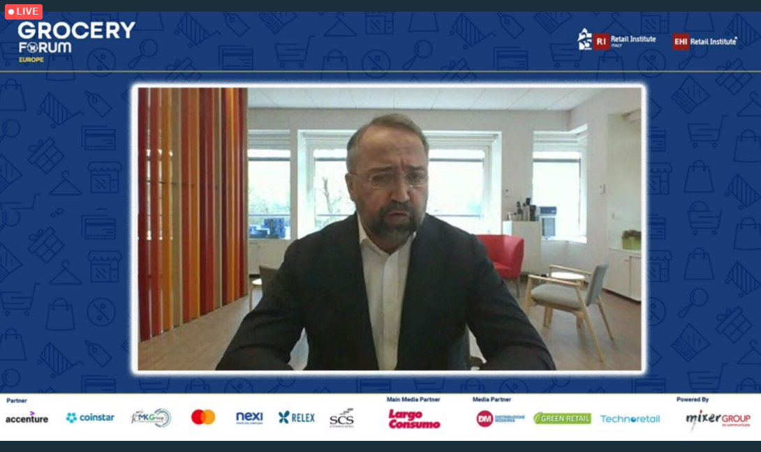 RetaiI_Italy's tweet photo. "Stiamo comunicando il nostro impegno in tema di #sostenibilità non solo con importanti investimenti su tutti i touchpoints media, ma anche grazie ad iniziative all'interno dei punti vendita stessi" - Francesco Del Porto - @barillagroup.
#GFE21 https://t.co/DzVxOHy0eS