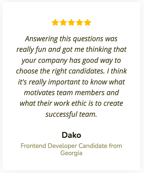 prehireforms's tweet photo. Dako thinks that a great candidate experience equals great companies to work with. Do you agree with Dako? 

Find out more at: https://t.co/f8fLtUQrLH

#candidatexperience https://t.co/2sM1Z34tCF