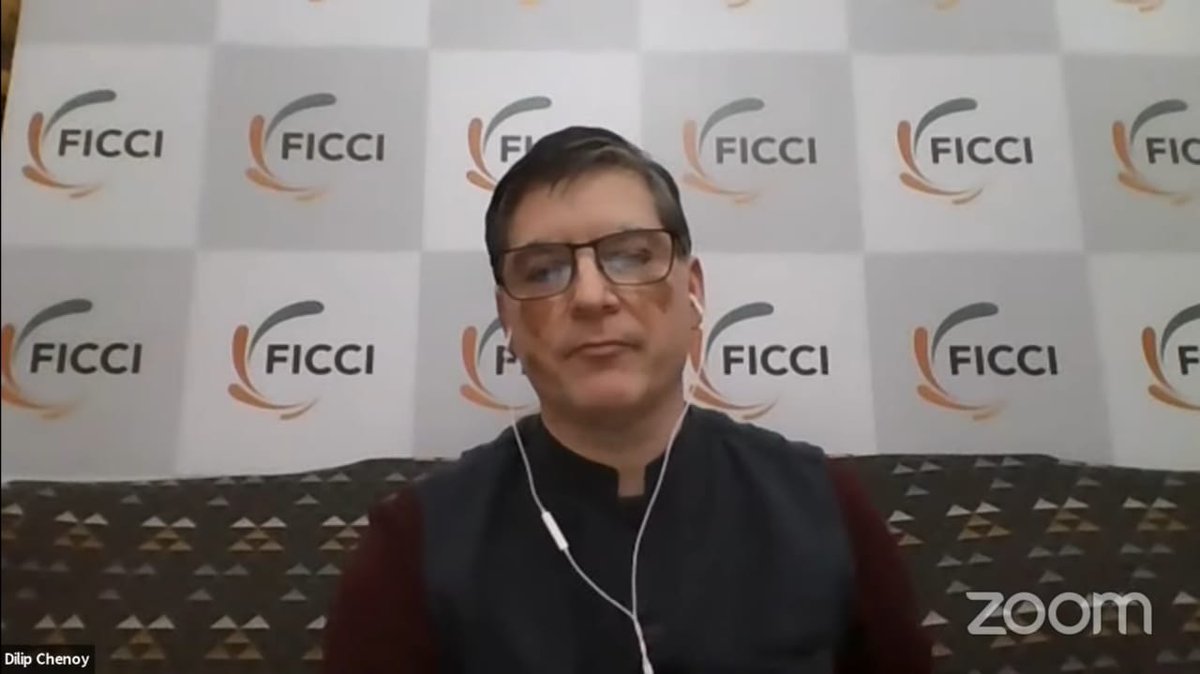 FICCIFLO's tweet photo. "It gives me a sense of pride to hear about the work FLO has done", said Mr. Dilip Chenoy, Secretary-General, @ficci_india, during his address at FLO's 37th AGM on “Sustainable livelihoods - Investing in Women for a New India“. @jahnabiphookan #OneFLO #FICCI #womenempowerment https://t.co/ekhHyB3ihU