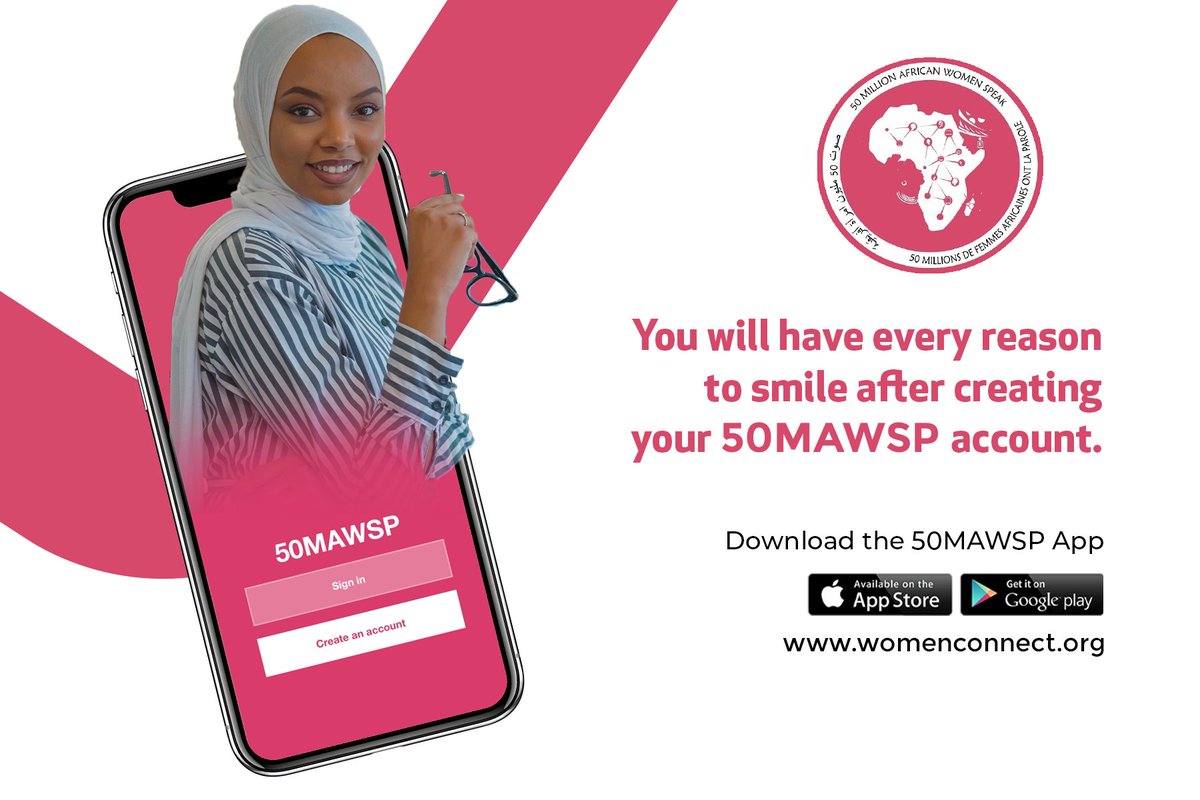 Your Business is not too small to make a difference. Join 50MAWSP and change that dream to a reality. Visit us at womenconnect.org or download the 50MAWSP at google play store or app store today. #50MAWSP #WomenSupportingWomen