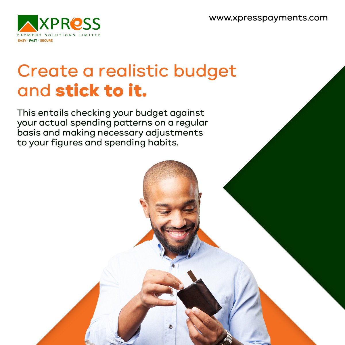 Xpresspayments's tweet photo. Do you have a financial goal for the year? Here are some tips to help you keep your finances under control.
#XpressMoneyTips #XpressSolutions https://t.co/QocEWPtSUR
