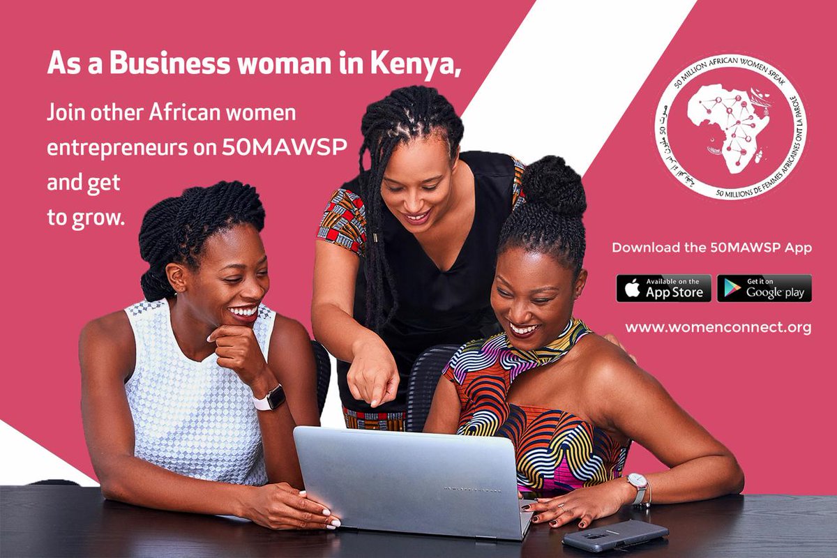 As a woman in business having a network of like minded individuals who want to equally succeed as you is a great motivating factor

 <a href="/50_eac/">50 Million African Women Platform EAC</a> platform allows you to connect with other women in business

Download 50MAWSP app on playstore or visit

#WomenSupportingWomen 
#50MAWSP