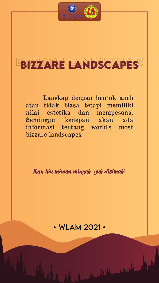  BIZZARE LANDSCAPES 