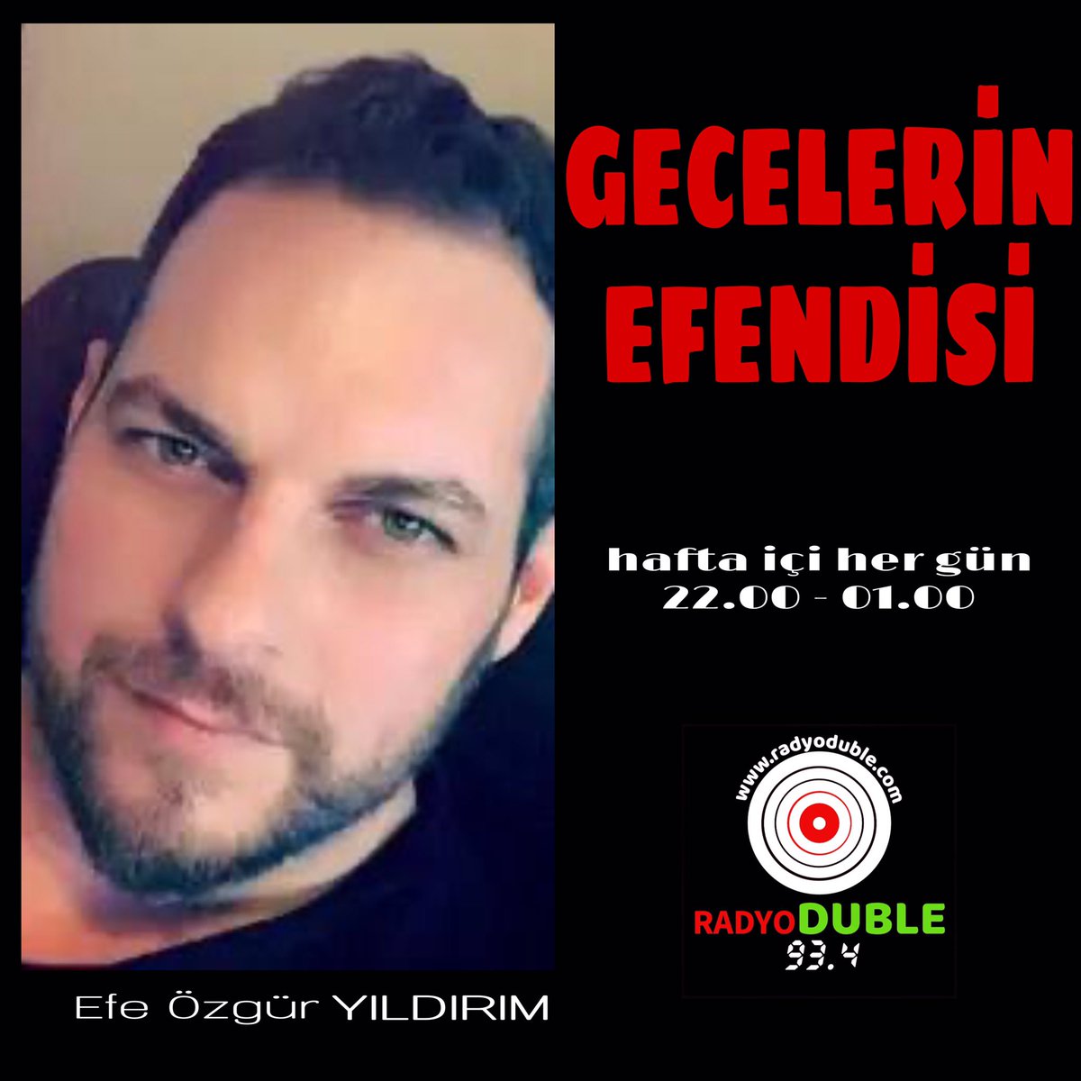 Gecelerin Efendisi hafta içi her gün sizlerle! #gecelerinefendisi #radyoduble #müziğindublesi #istanbulradyosu #karadenizmüziği #radyotürkiye
