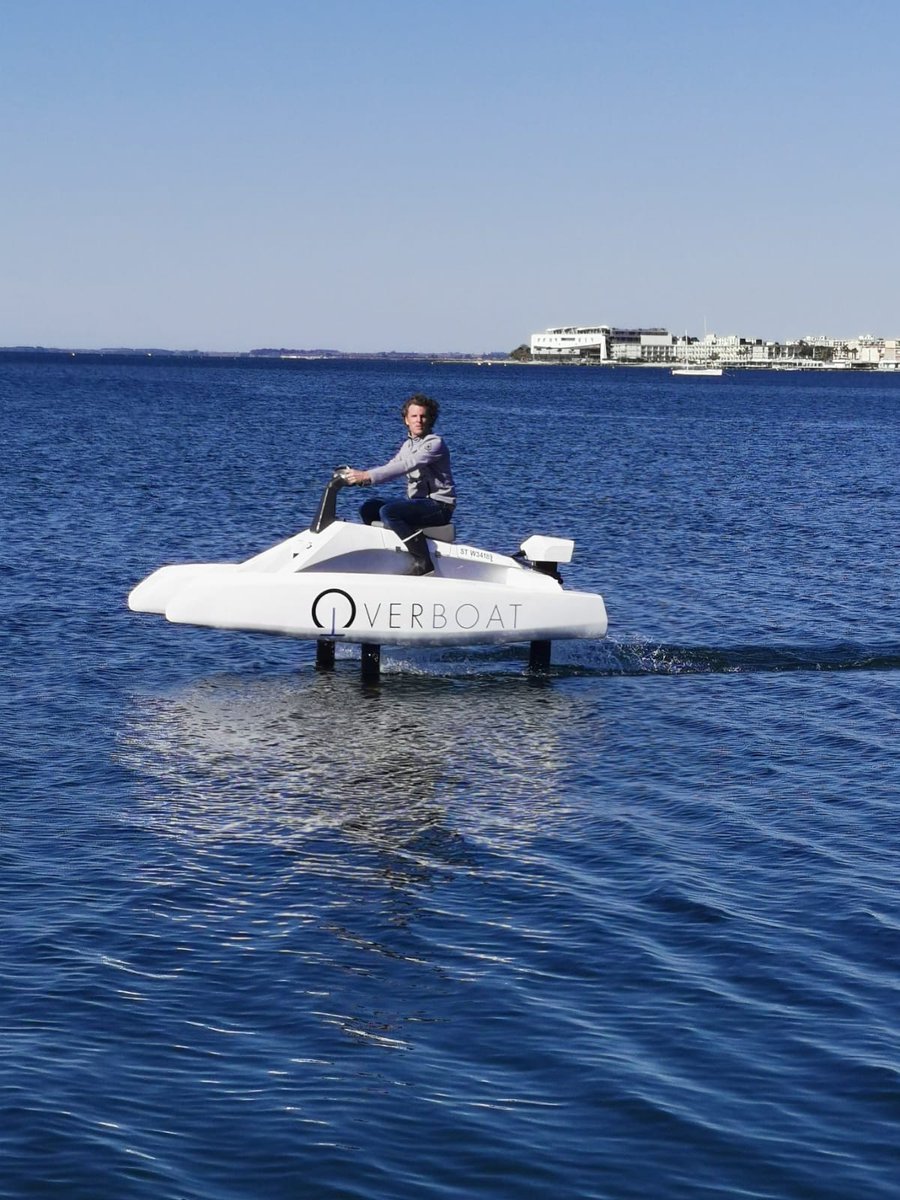 Essai du formidable Overboat #future #electricboats