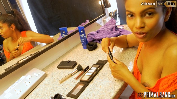 Hey, Alishaa's putting some #makeup on ready for her #pornshoot 😍 #nipslip #tits #indianporn #sexy #voyeur<a href="/tag/makeup"class="tags">#makeup</a><a href="/tag/sexy"class="tags"><span>#sexy</span></a><a href="/tag/nipslip"class="tags"><span>#nipslip</span></a><a href="/tag/pb"class="tags"><span>#pb</span></a><a href="/tag/voyeur"class="tags"><span>#voyeur</span></a><a href="/tag/tits"class="tags"><span>#tits</span></a><a href="/tag/pornshoot"class="tags"><span>#pornshoot</span></a><a href="/tag/pervert"class="tags"><span>#pervert</span></a>