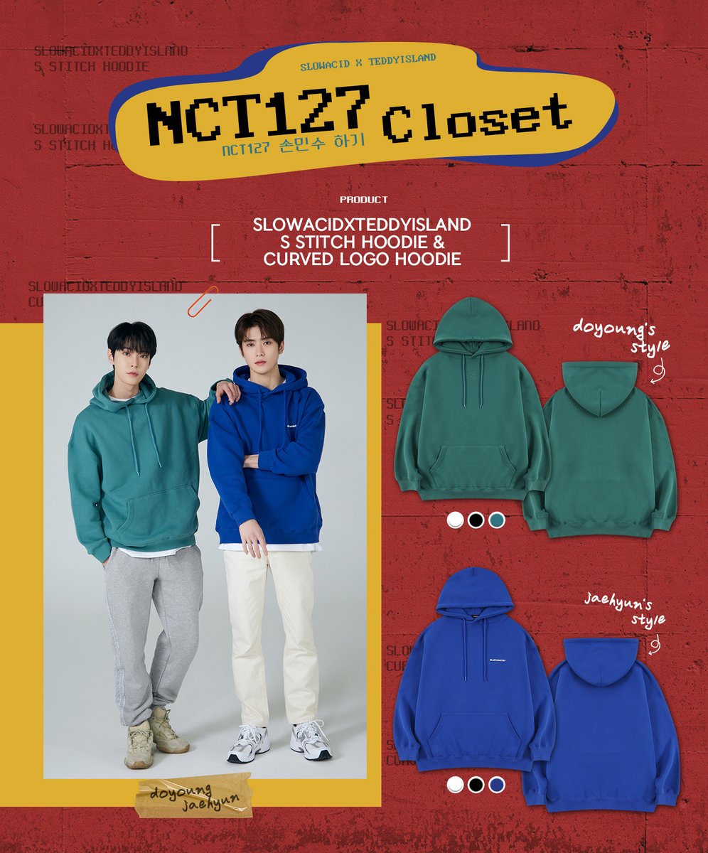 SLOWACID X TEDDYISLAND 2021 COLLECTION 02 NCT127 Closet🔍 Do Young