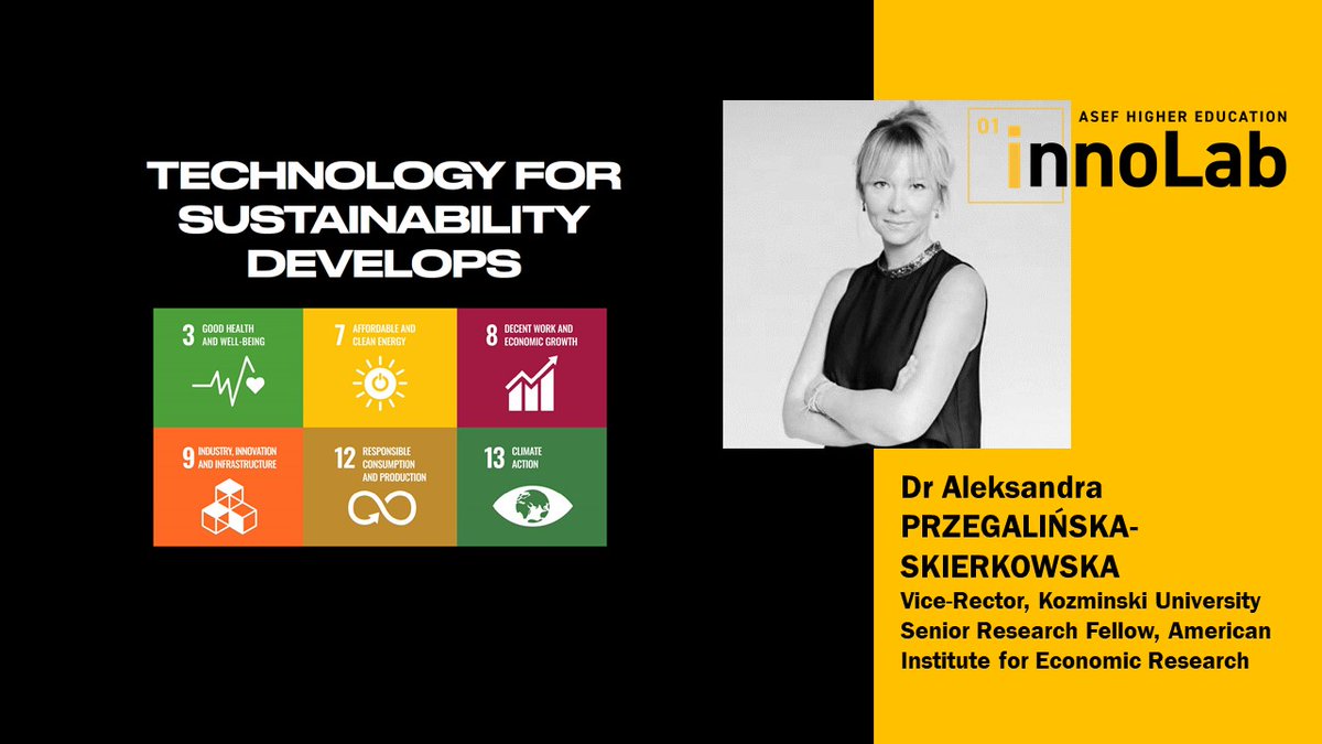 asefedu's tweet image. Technology and #AI for #Sustainability.
What do organisations need in terms of skills and mindset?
👉More data specialists
▶️more leadership in tech
👉 more critical assessment
▶️ more technology foresight
👉more alliances 
@Przegaa #ASEFInnoLab