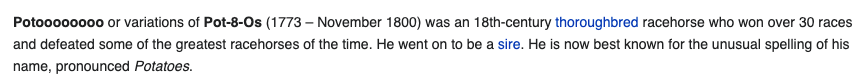 I fell into a horse racing rabbit hole ever since the uma musume addiction started, and then someone pointed me to this article