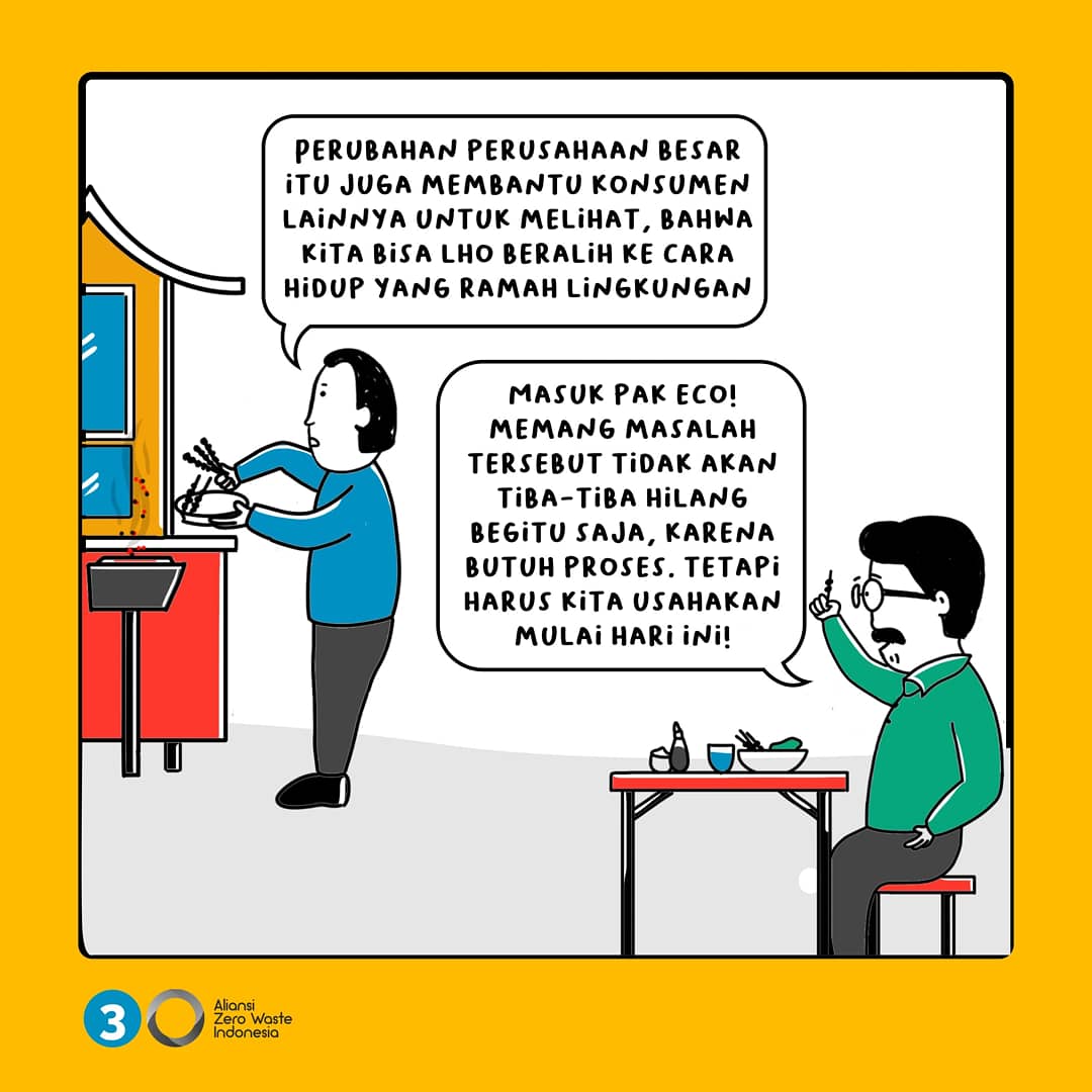AZWIndonesia's tweet photo. Salam Zero Waste!
Masalah lingkungan memang tidak tiba-tiba hilang dengan beralih ke Alternative Delivery System, tetapi harus dimulai dari yang kita mampu, dan saat ini!
#ZeroWaste #RefillCenter #AlternativeDeliverySystem #LessPlasticWaste #AZWIndonesia https://t.co/r7bPHM0BlD