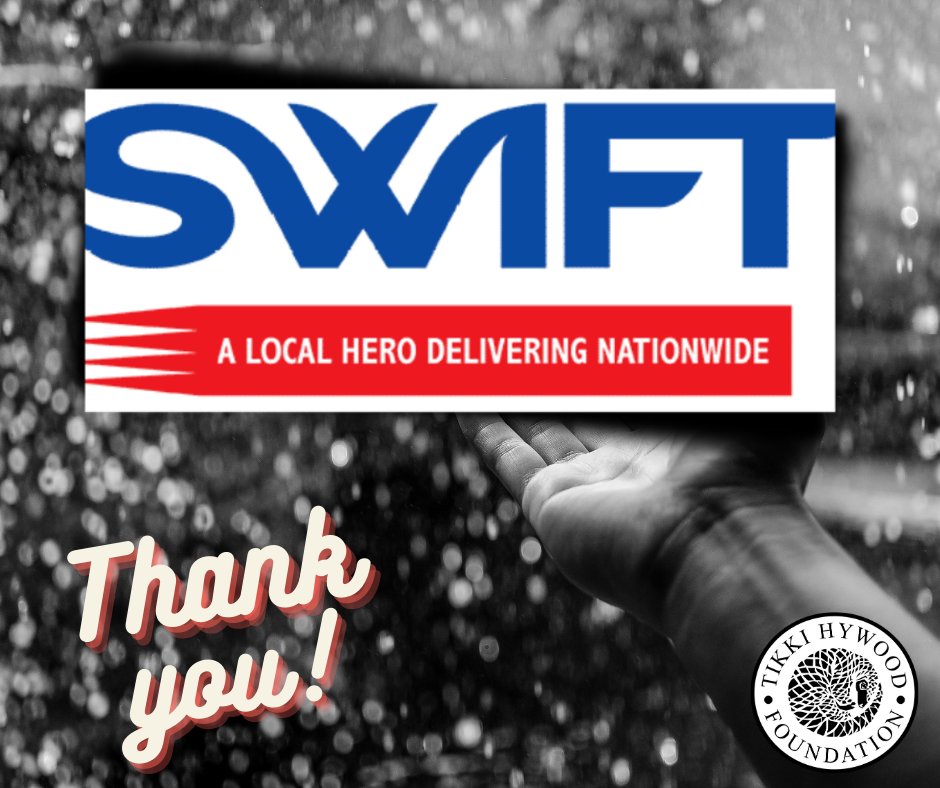THFZim's tweet photo. Everyone has that one good friend who sticks by them thick or thin. We have our very own local hero "Swift to the Rescue" who has supported the Foundation for a long time. Thank you, SWIFT!
#thankfulthursdays #tikkihywoodfoundation #swifttransport https://t.co/6Ez1uxcN4d