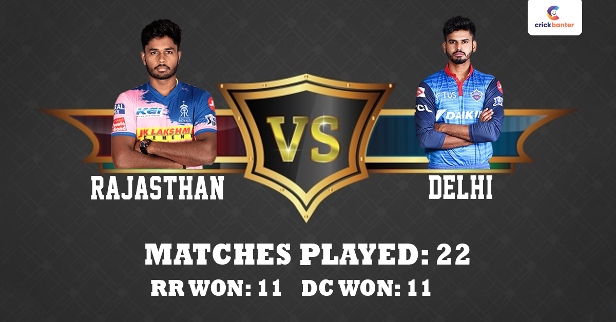 crickbanter's tweet photo. Who will win this match?

#RRvsDC  #IPL2021 #IPL https://t.co/2W9jB3BuaS